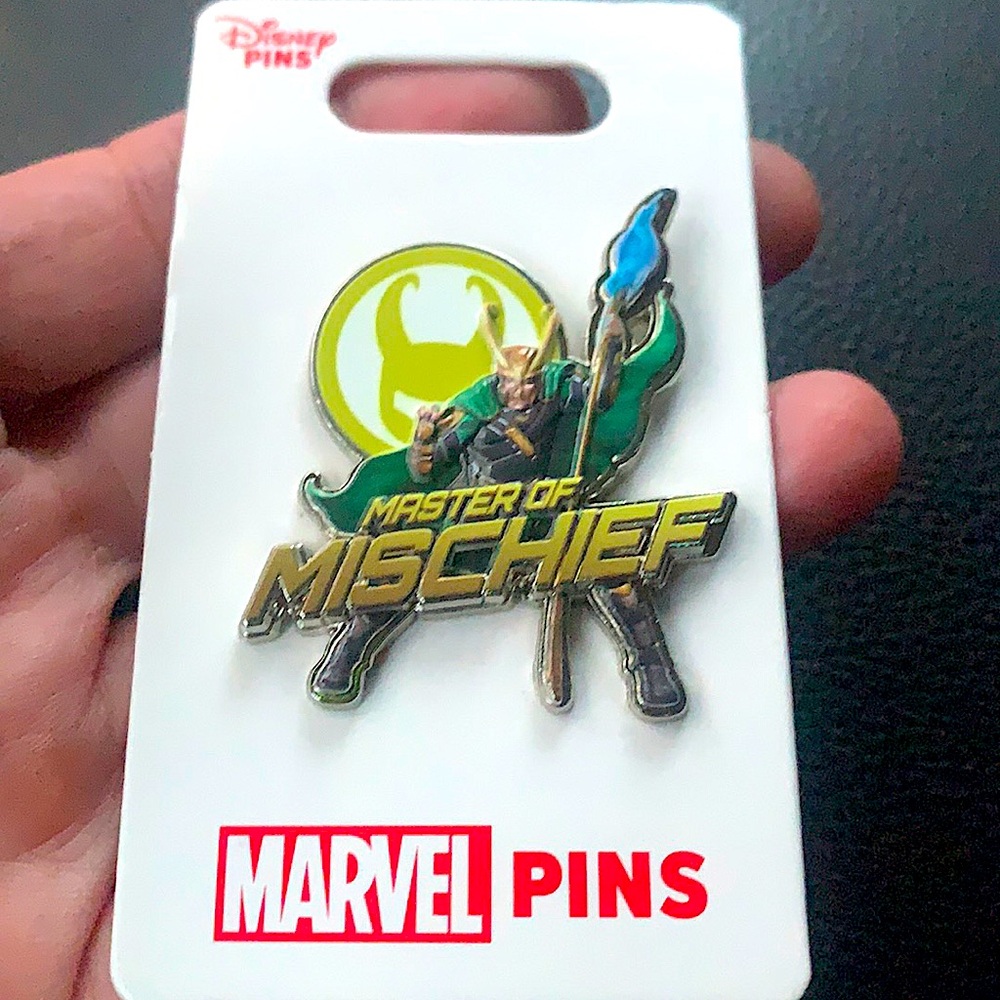 Disney Marvel Loki pin NWT